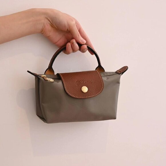 Longchamp Handbags - Longchamp Women's Mini Bag, Grey, Shoulder Bag
